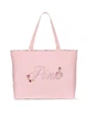 Сумка жіноча Victoria’s Secret Floral Canvas Tote Bag Рожевий (27178651D) - зображення 1