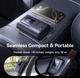 Автомобильный компрессор Baseus GoTrip VA1 Pro, портативный насос 12V, цифровой дисплей, автостоп, для авто/велосипеда - изображение 4