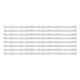 LED підсвітка Philips TV 55" 3V 4708-K55WDC-A2113N01 K550WDC1 A2 4708-K55WDC-A1113N01 A1/A2 8шт. - изображение 1