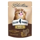 Вологий корм для котів Club 4 Paws Selection Purr-For Slices 80 г - кролик та індичка - изображение 1