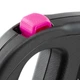 Повідець-рулетка для собак Ferplast Flippy One Reflex M - чорно-ліловий - зображення 3