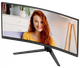 Монітор 34" aoc cu34b3e Black - зображення 9