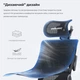 Кресло для геймеров Anda Seat X-Air Mega Size xl Mesh Gray Twilight (ad-wy-01-ggsp) - изображение 8