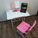 Парта для школярів зі стільчиком BAMBI M 4818-4 рожева VEN10-R - зображення 8