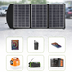 Складная Солнечная Панель 100w / Портативная солнечная панель на 3 секции с USB 100W - изображение 2