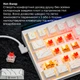Клавіатура Ajazz NK68 Red Switch White USB-C (NK68-R-S-W) - зображення 11