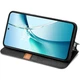 Чехол Deexe Rhombus Wallet для Motorola Edge 70 Fusion - Black - изображение 4