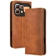 Чехол-книжка Deexe Retro Style для Infinix Note 60 / 60 Pro - Brown - изображение 7