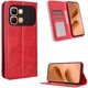 Чохол-книжка Deexe Retro Style для Infinix Note Edge - Red - зображення 1