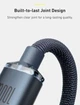 Кабель 100W Baseus Crystal Shine Series Fast Charging Data Cable Кабель Type-C to Type-C (20V/5 А) 1.2m CAJY000601 Black - зображення 7