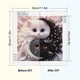 Набор для алмазной вышивки Коты Инь-Янь Diamond Painting Kit 30 х 30 см Разноцветный (28842) - изображение 2