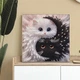 Набор для алмазной вышивки Коты Инь-Янь Diamond Painting Kit 30 х 30 см Разноцветный (28842) - изображение 4