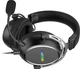 Игровые наушники накладные Hator Hypergang 3 Hi-Res Black (ESH50), проводные, с микрофоном, Hi-Res Audio, объемный звук 7.1, регулируемое оголовье, черные - изображение 1