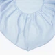 Простынь MBM HOME на резинке "Облака над морем" 90x200 см вареный сатин (BL-FS-61 SKY BLUE) - изображение 5