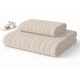 Комплект полотенец махровых 2 шт BEKI 1040-2/2 (50x90, 70х140) бежевый - изображение 1