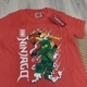 Футболка для мальчика LEGO Ninjago красная хлопковая, размер 134-140 - изображение 3