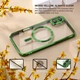 Чохол Wave Premium Metal Shining case with MagSafe (TPU) для Apple iPhone 17 6.3" Green - изображение 6