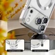Чохол Wave Premium Metal Shining case with MagSafe (TPU) для Apple iPhone 17 Pro 6.3" Silver - изображение 5