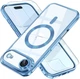 Чохол Wave Premium Metal Shining case with MagSafe (TPU) для Apple iPhone 17 Air 6.5" Light Blue - зображення 1