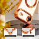 Чохол Wave Premium Metal Shining case with MagSafe (TPU) для Apple iPhone 17 Air 6.5" Orange - зображення 3