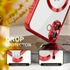 Чохол Wave Premium Metal Shining case with MagSafe (TPU) для Apple iPhone 17 6.3" Red - зображення 3