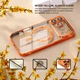 Чохол Wave Premium Metal Shining case with MagSafe (TPU) для Apple iPhone 17 Pro Max 6.9” Orange - зображення 3