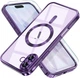 Чохол Wave Premium Metal Shining case with MagSafe (TPU) для Apple iPhone 17 6.3" Deep Purple - зображення 1