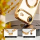 Чохол Wave Premium Metal Shining case with MagSafe (TPU) для Apple iPhone 17 Air 6.5" Gold - зображення 4