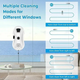 Робот-мойщик окон Automatic Smart Cleaning Robot для мытья окон Белый Б/У - изображение 3