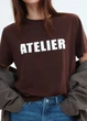 Футболка H&M 13272 Коричневий S (1274) - зображення 1