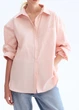 Рубашка H&M 12623 Світлий розовий M (1311) - зображення 1