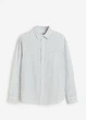 Рубашка H&M 12425 Хакі з білим XS (1160) - зображення 1