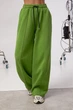 Свободные спортивные штаны с карманами Lurex Зеленый One size (309790) - изображение 1