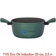 Кастрюля без кришки TVS Eco Ok Induction 20 см, 2,5 л - зображення 1