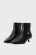 Жіночі чорні шкіряні ботильйони PASHA Mary Jane Boot Karl Lagerfeld 37 KL30168 - зображення 2
