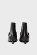 Жіночі чорні шкіряні ботильйони PASHA Mary Jane Boot Karl Lagerfeld 37 KL30168 - зображення 4
