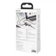 USB-хаб Baseus Metal Gleam Multifunctional 8-in-1 USB-C to 3xUSB-A/USB-C/HDMI/SD/TF/Ethernet Grey (CAHUB-CV0G) - зображення 6