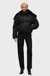 Жіноча чорна куртка з візерунком flock Karl Lagerfeld L A4W15042 - зображення 2