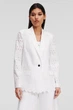 Жіночий білий жакет EMBROIDERY Karl Lagerfeld 40 241W1401 - зображення 1