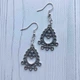Серьги из металла Капля - изображение 3
