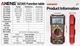 Мультиметр цифровой ANENG SZ305 AC/DC LCD Display с подсветкой Red (44384) - изображение 2