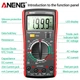 Мультиметр цифровой ANENG DT9205A AC/DC LCD Display Red (44386) - изображение 3