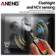 Цифровая индикаторная отвертка ANENG B20 AC 450V Sound and Light Alarm + Фонарик Black (44385) - изображение 4