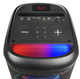 Портативна Bluetooth колонка 2х6.5" з 2 бездротовими мікрофонами та LED підсвічуванням ZXX-5505 40W - изображение 5