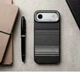 Чехол накладка TPU с MagSafe для iPhone 17 Air с микрофиброй серый O-Ring - зображення 7