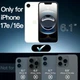 Прозрачный чехол TPU Clear Case с MagSafe для iPhone 16e защита камеры легкий и тонкий Transparent - зображення 5