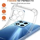 Прозрачный чехол TPU для Tecno Spark 20 Spark 20C Spark Go 2024 защита камеры легкий прозрачный - зображення 10