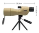 Монокуляр телескоп 75x60 Spotting Scope 75-60х для охоты и наблюдения 9622 - изображение 3