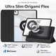 Чехол для планшета Becover Ultra Slim Origami Flex для Apple iPad Air 13" M4 2026 с креплением для стилуса Apple Pencil Black (BC_715286) - изображение 3