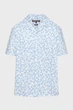 Чоловіча блакитна сорочка з візерунком SS RLX FLORAL CAMP Michael Kors L CS5409LHPM - зображення 1